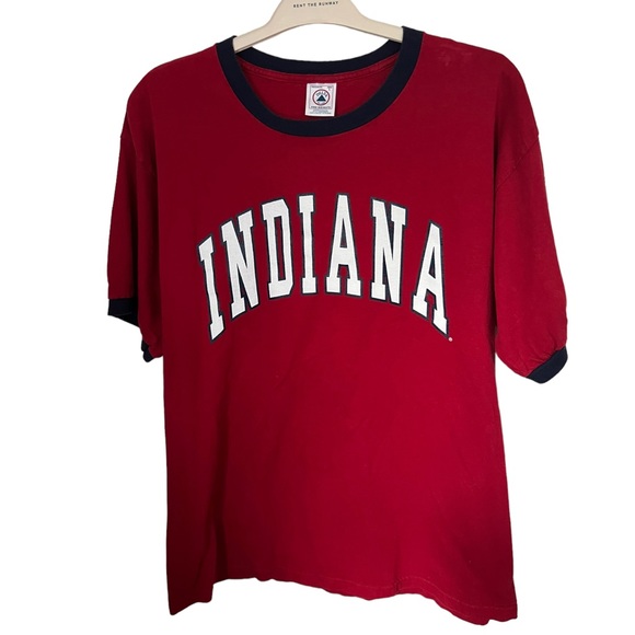 Delta Other - Indiana IU Vintage Ringer Tee L